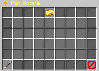 Pet Score in-game menu