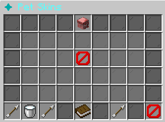Pet Skins in-game menu